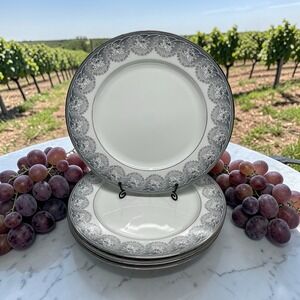 Royal Prestige Moon Shadow 323 Dinner Plate 11" Set Discontinued Pattern Japan